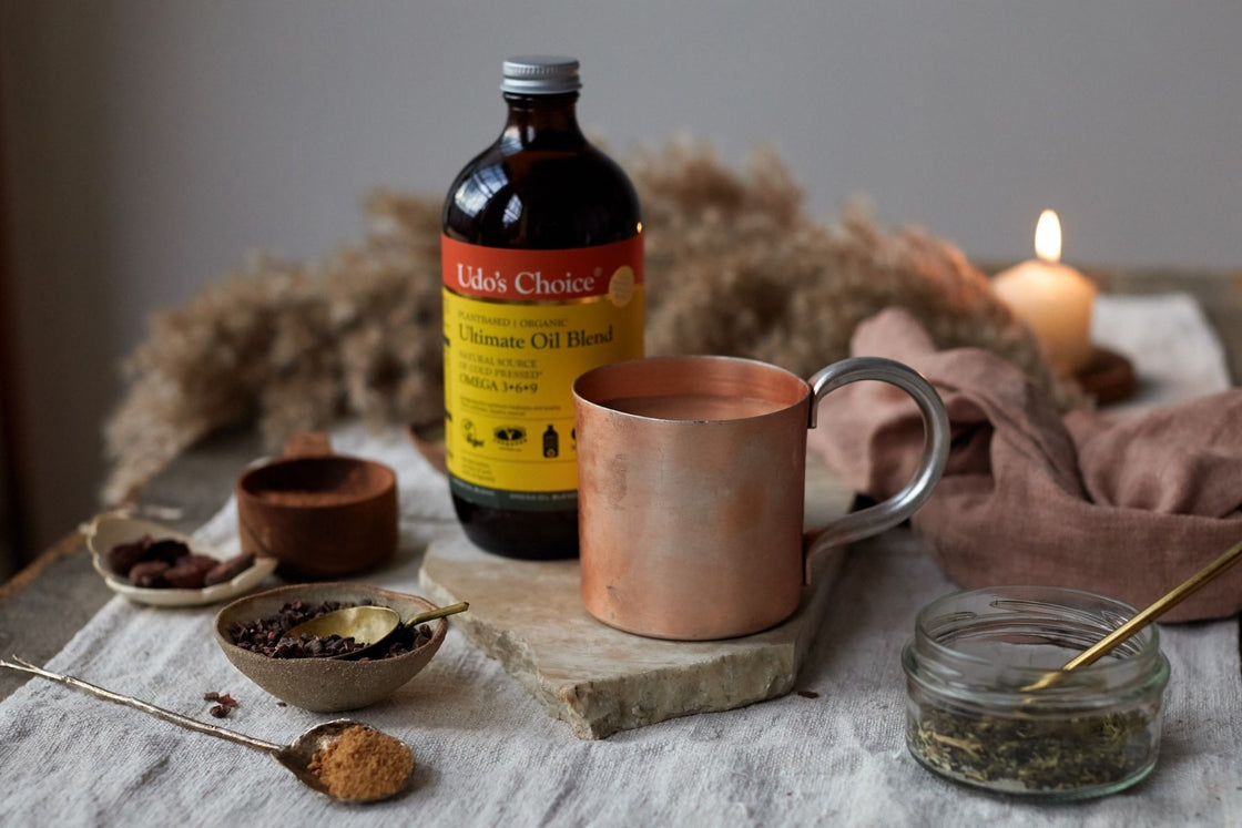 Ceremonial Hot Chocolate with Udos Oil