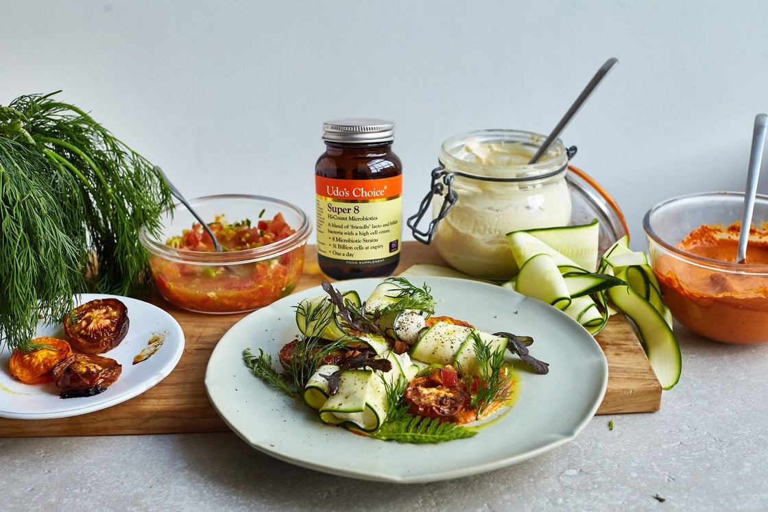 Courgette Cannelloni with Lemon Ricotta