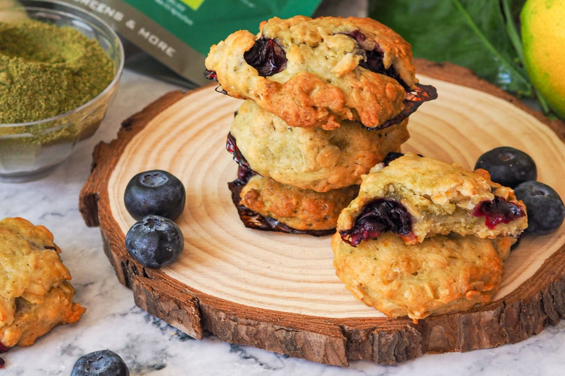 Lemon & Blueberry Cookies