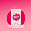 Cleanmarine Period Plan supplement packaging on a pink background