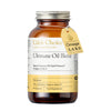 Ultimate Oil Blend Omega 3 Omega 6 and Omega 9 blend in a dark amber glass bottle