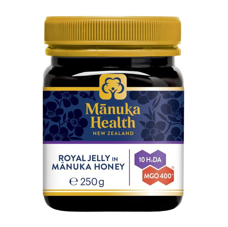 Manuka Health MGO™ 400+ Manuka Honey with Royal Jelly 250g