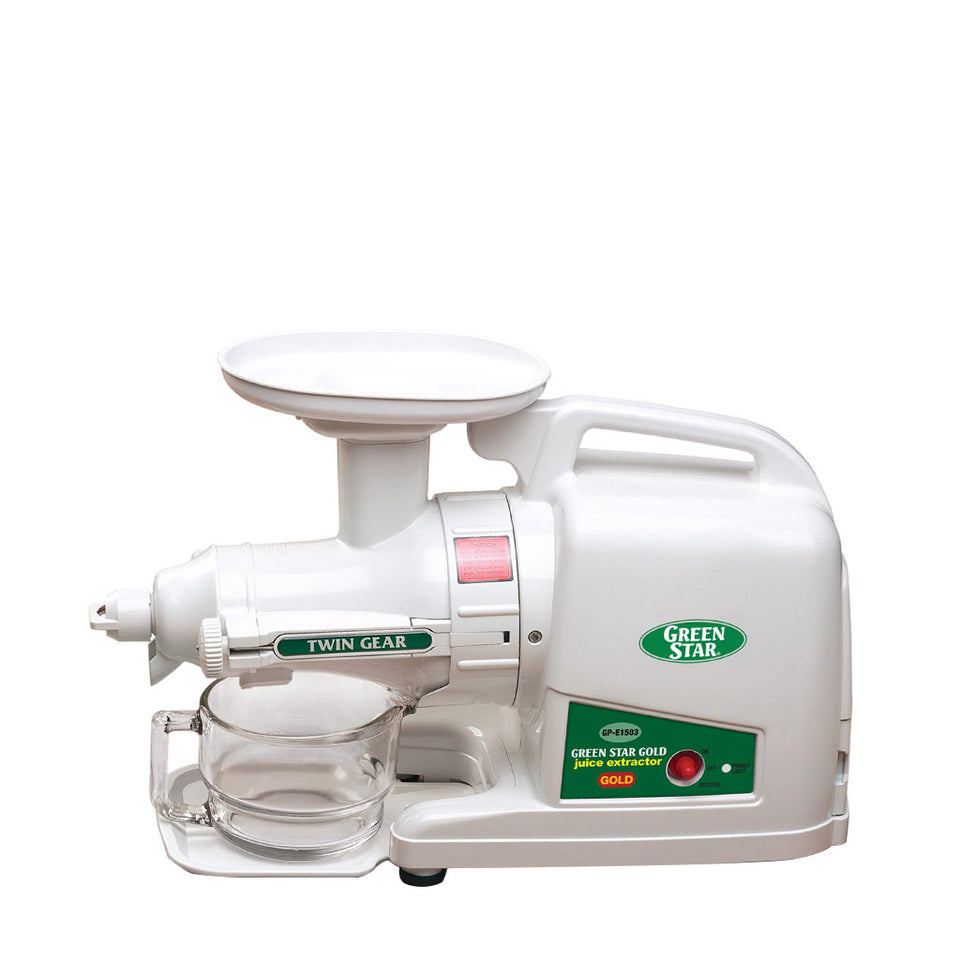 green star twin gear Greenstar Gold HD Twin Gear Slow Masticating Juicer